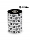 Zebra 2000 Standard Wax - 4.33" x 1476' Black Wax Ribbon